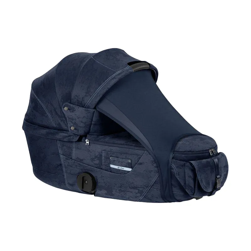 Cybex Priam 5 Style Rebellious Luxury 2-in-1 Kinderwagen – Denim Blue | Navy Blue