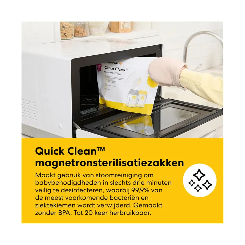 Medela Muttermilchaufbewahrungsset- Alles-in-einem