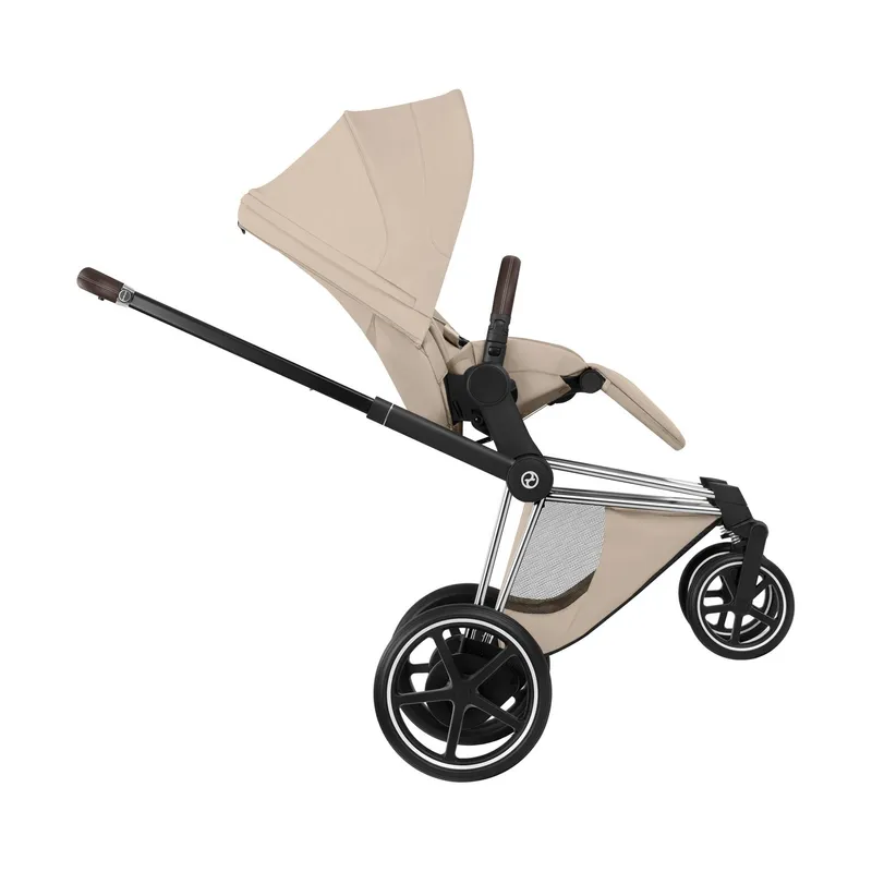 Cybex Kinderwagen 2-in-1 - e-Priam 5 Style - Chrome Brown Frame