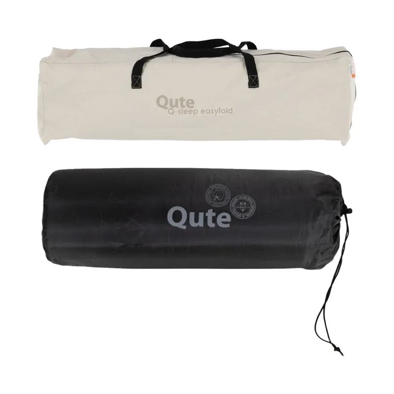 Qute Q-Sleep Campingbett Easyfold + Q-Matti Matratze inkl. Bezug