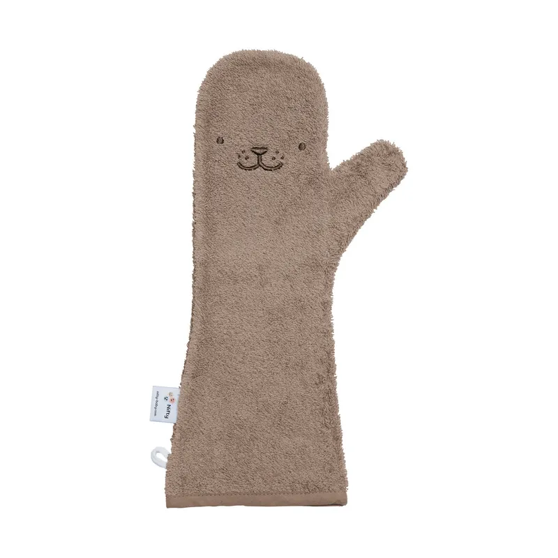 Nifty Duschhandschuh - Original Baby Shower Glove - Mokka