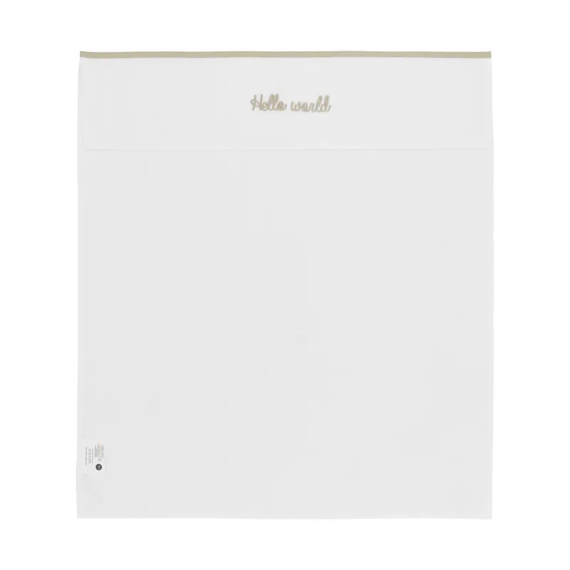 Meyco Hello World Babylaken 100 x 150 cm Sand