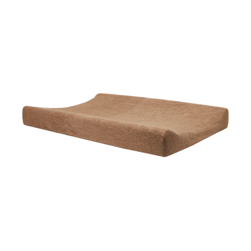 Jollein Wickelunterlagenbezug (2er-Pack) 50x70cm Frottee - Biscuit