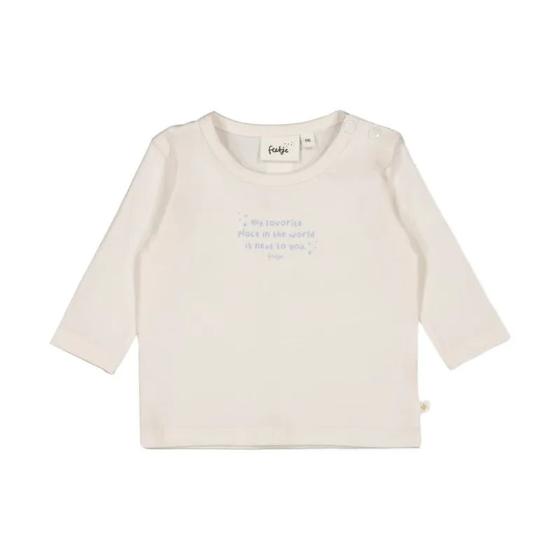 Feetje Langarmshirt - The Magic Is In You - Größe 56 - Offwhite