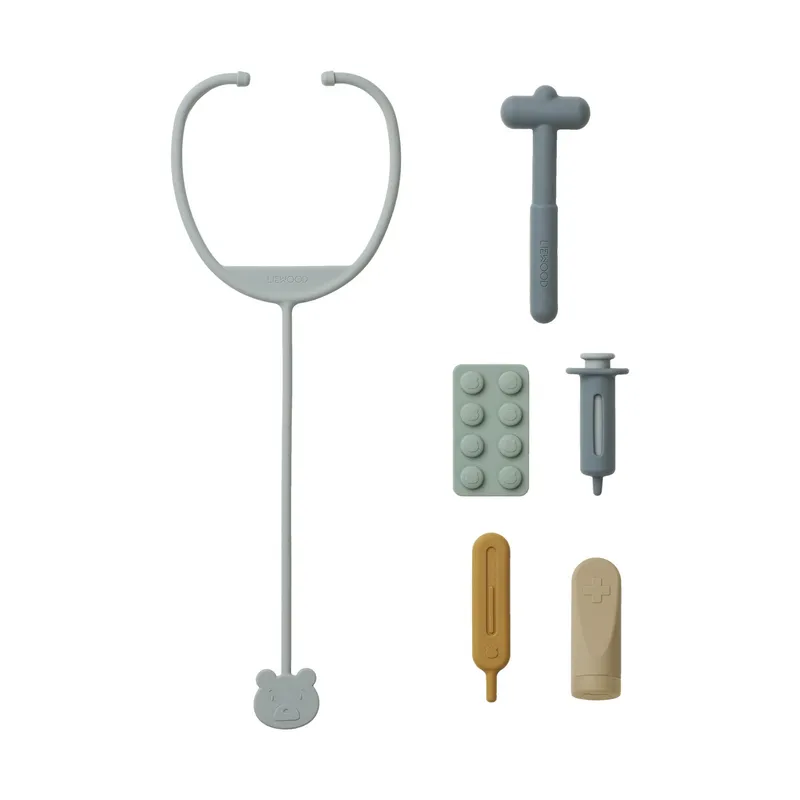 Liewood Lennart Arzt Set Blau Multi Mix