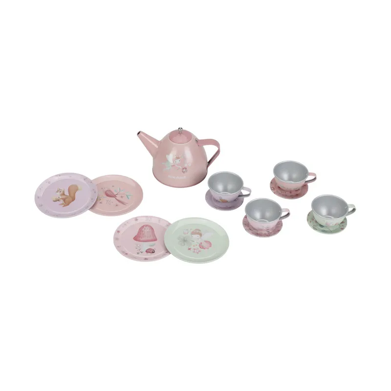 Little Dutch Teeservice - Fairy Garden - Zinn