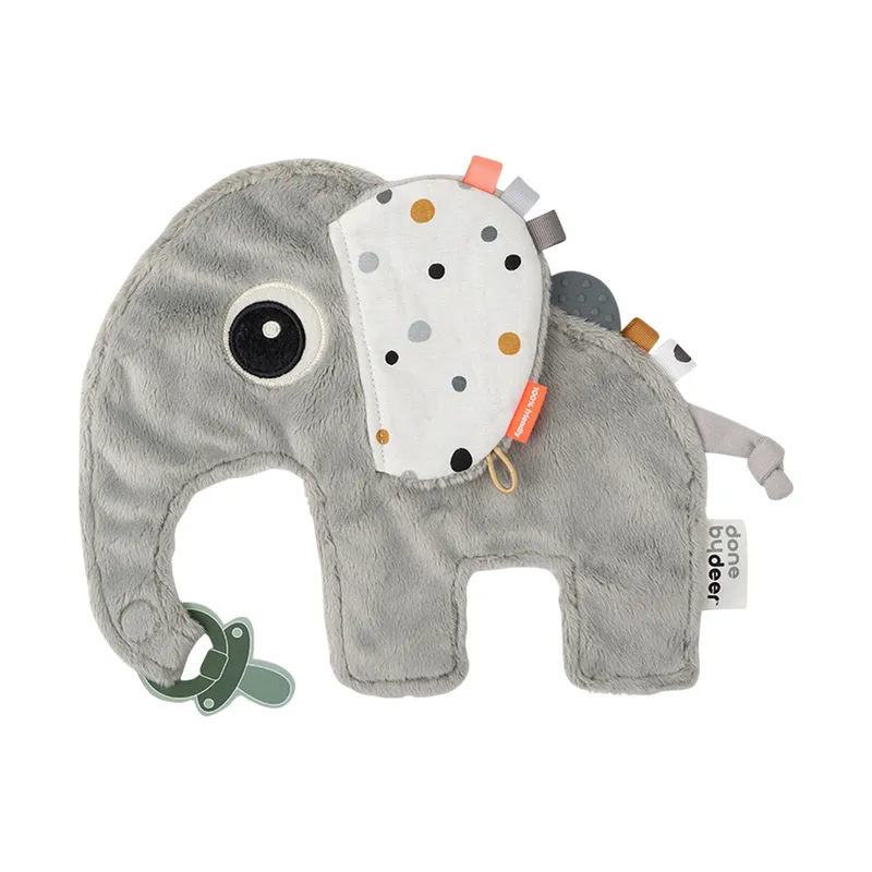 Done by Deer Elphee Kuscheltuch Grey