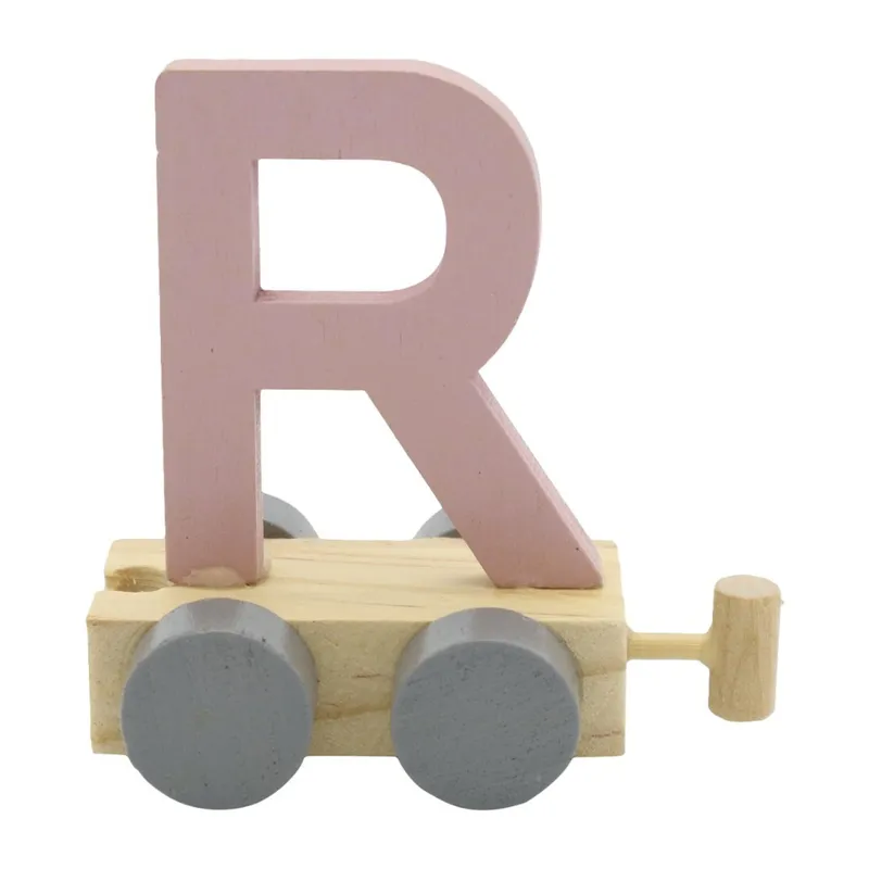 Charl's Toys Zug Buchstabe R Rosa