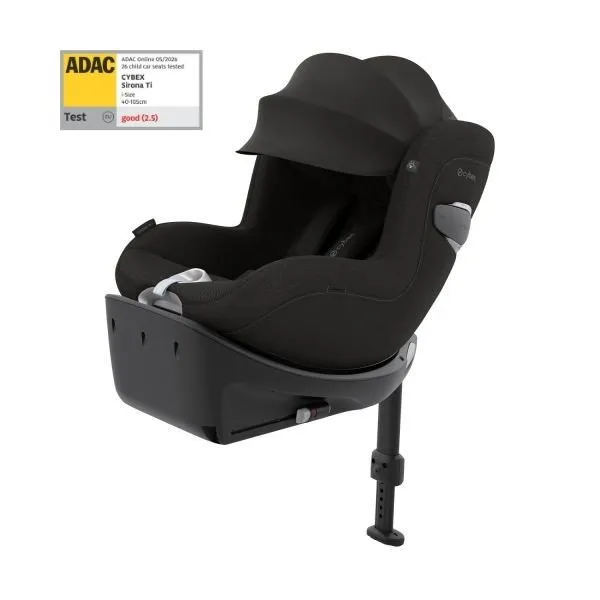 Cybex Kindersitz – Sirona Ti I-Size Plus- Sepia Black/Black
