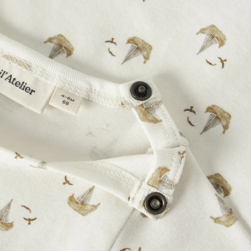 Lil’ Atelier Babybody Kurzarm