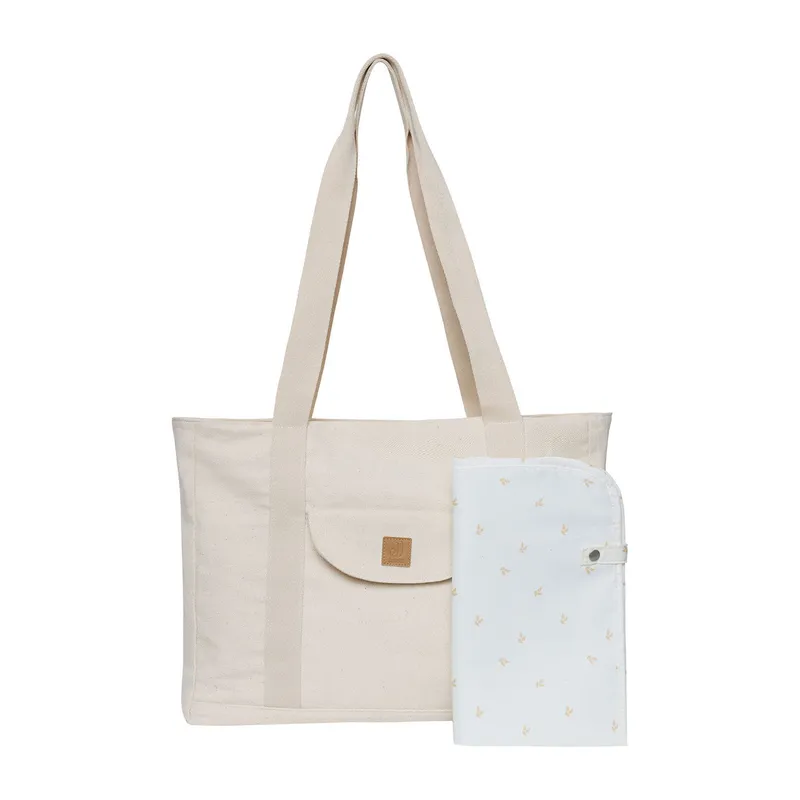 Jollein Twill Wickeltasche – Natur