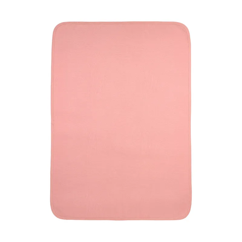 Meyco Strickdecke – Pure – 75 x 100 cm – Jacquard – Rose