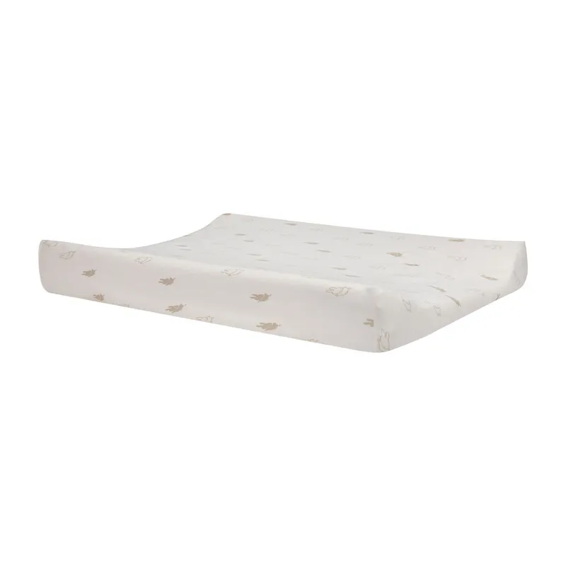 Jollein Wickelunterlagenbezug - Jersey - 50 x 70 cm - Happy Miffy Nougat