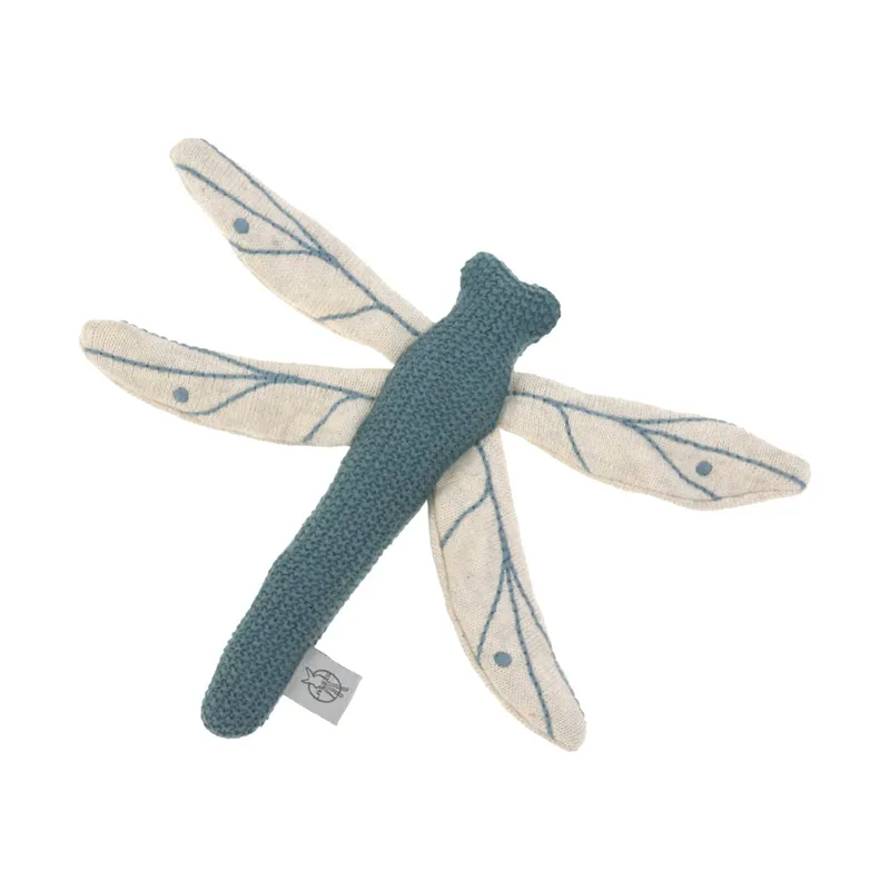 Lässig Garden Explorer Kuscheltier Dragonfly Blue
