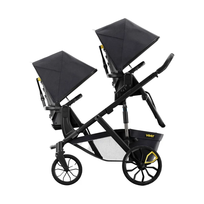 VEER Switchback &Roll Duowagen - Dunkelgrau / Schwarz