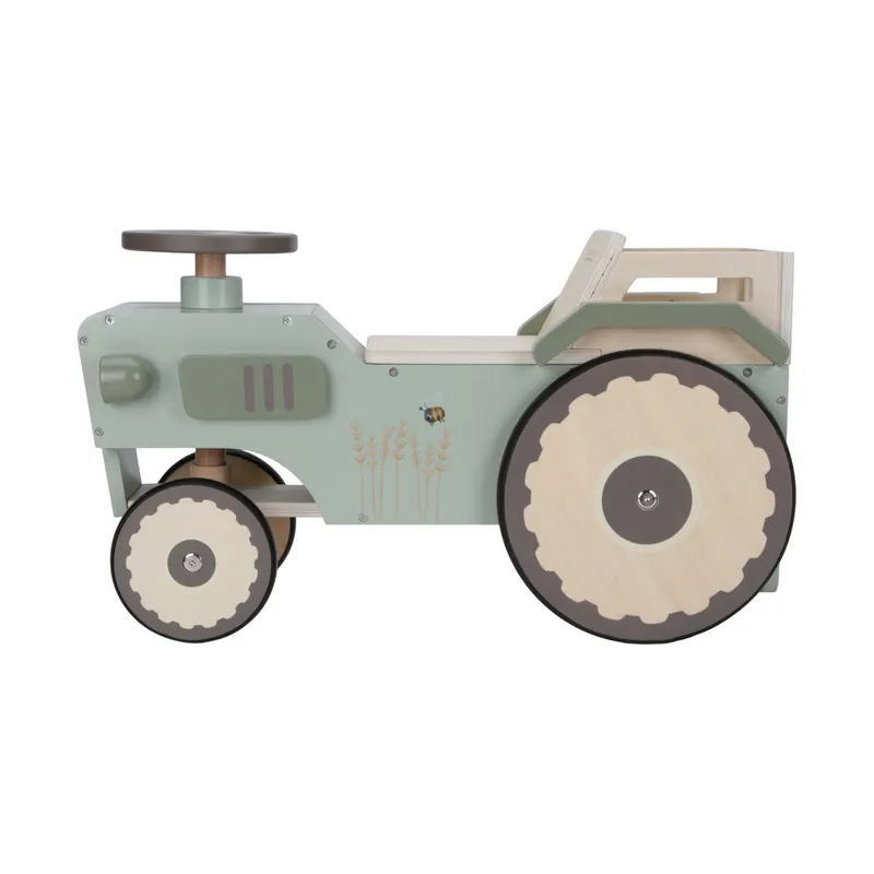 Little Dutch Holz 4-Wieler Traktor - Little Farm