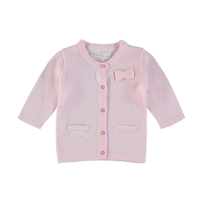 Feetje First Knit Uni Strickjacke Rosa Gr. 56