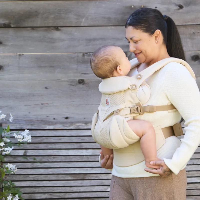 Ergobaby Omni Classic Mesh Babytrage - Natural Beige
