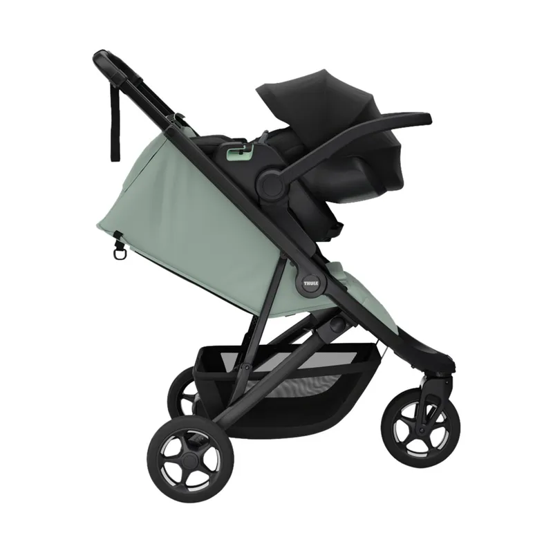 Thule Spring 2 Buggy - Mist Green On Black