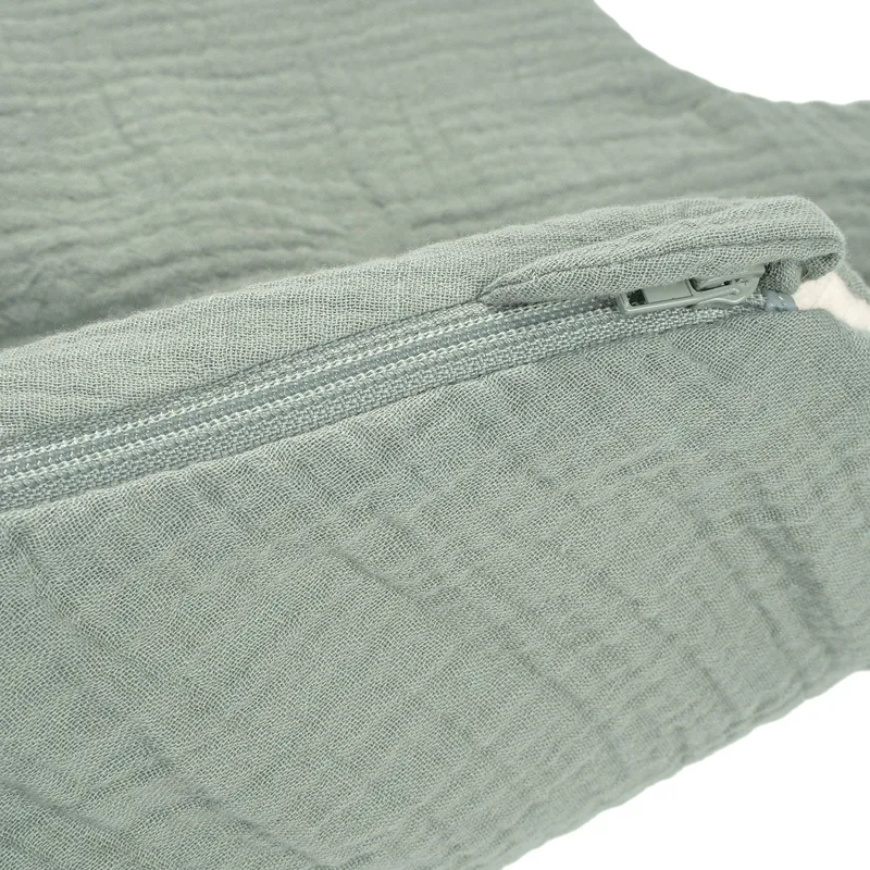 Julius Zöllner Muslin Babyschlafsack - Grün - Größe 62/68