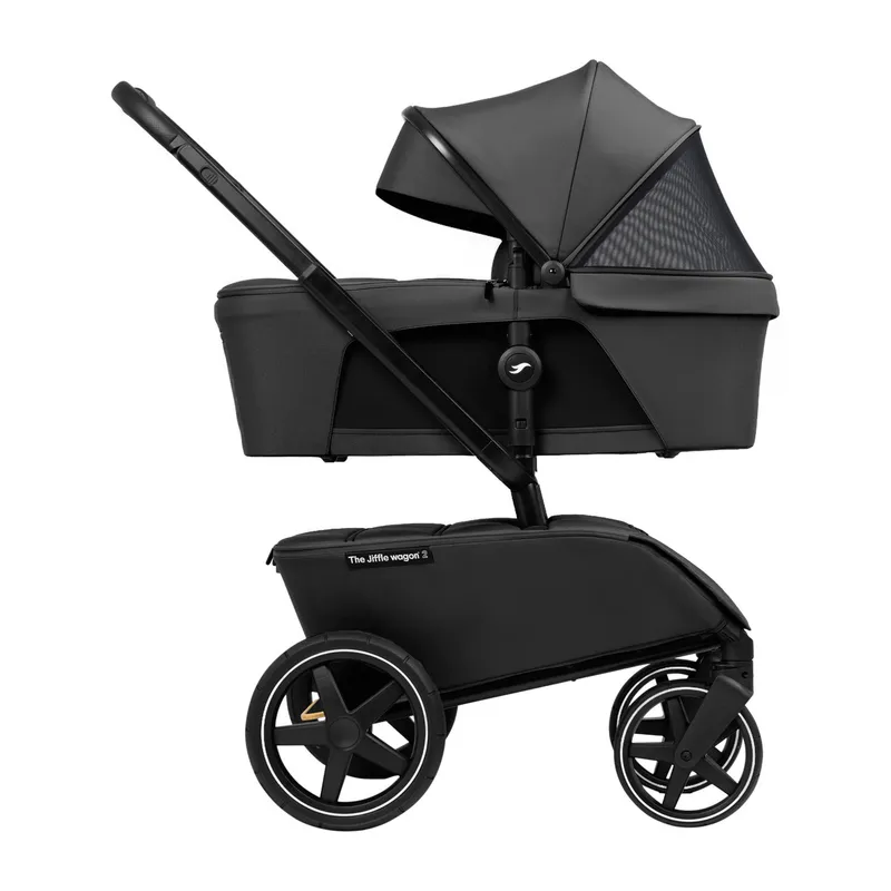The Jiffle Wagon 2 Kinderwagen 6-in-1 - Black