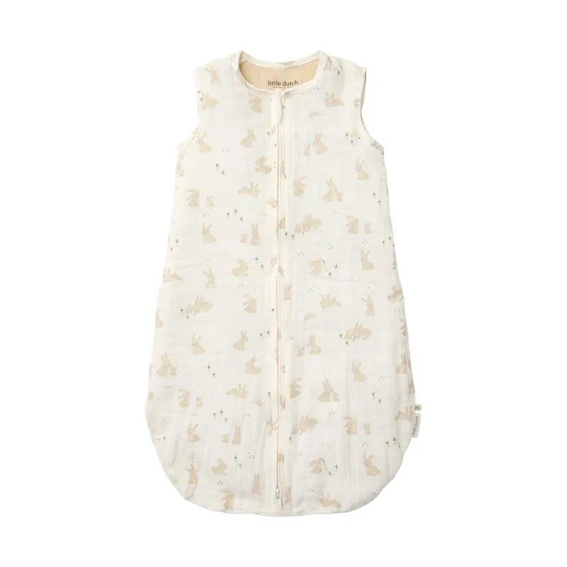 Little Dutch Sommerschlafsack – Baby Bunny – 90 cm – Musselin