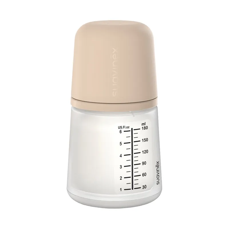 Suavinex Anti-Kolik Flasche Brustfütterung - Zero Zero - One Size - 180 ml - Light