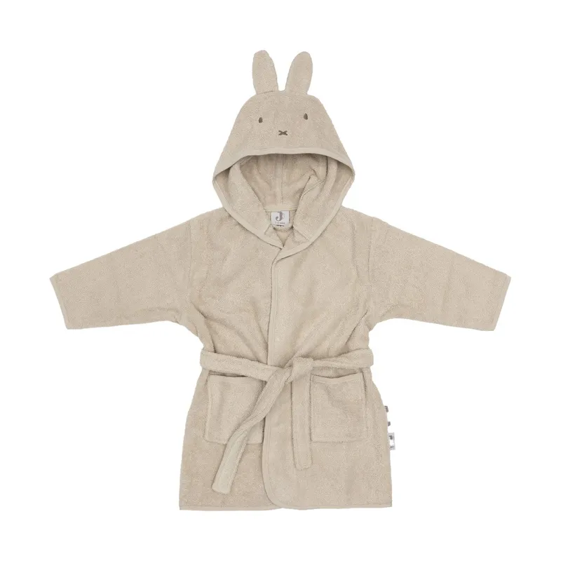 Jollein Frotteebademantel Miffy Warm Sand 1-2 Jahre