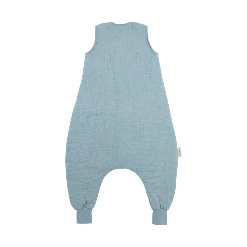 Meyco Schlafsack Jumper Gefüttert- Pre-Washed Jeans Blue - 80 cm