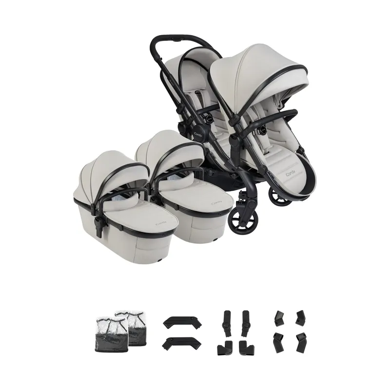 iCandy Peach 8 Zwillingskinderwagen - Taupe