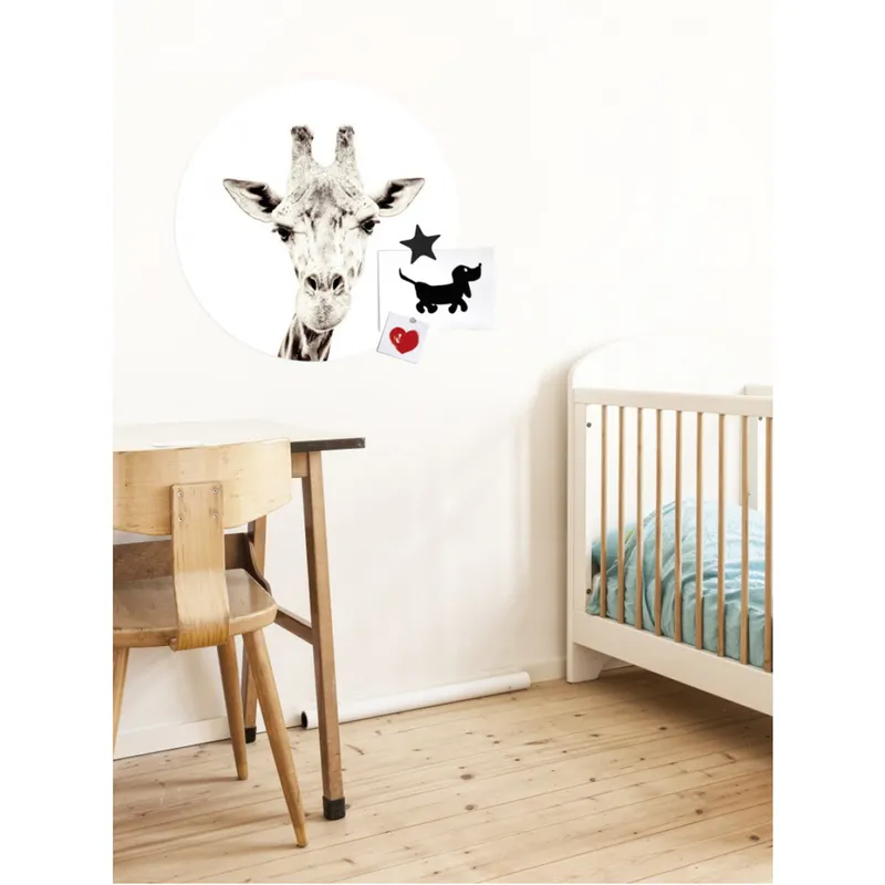 Groovy Magnets Giraffe Magnetaufkleber – Ø60 cm