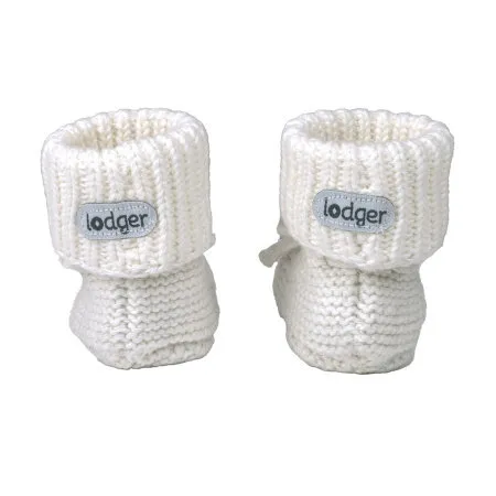 Lodger Knit Pantoffeln - 0-6 Monate - Cloud Dancer
