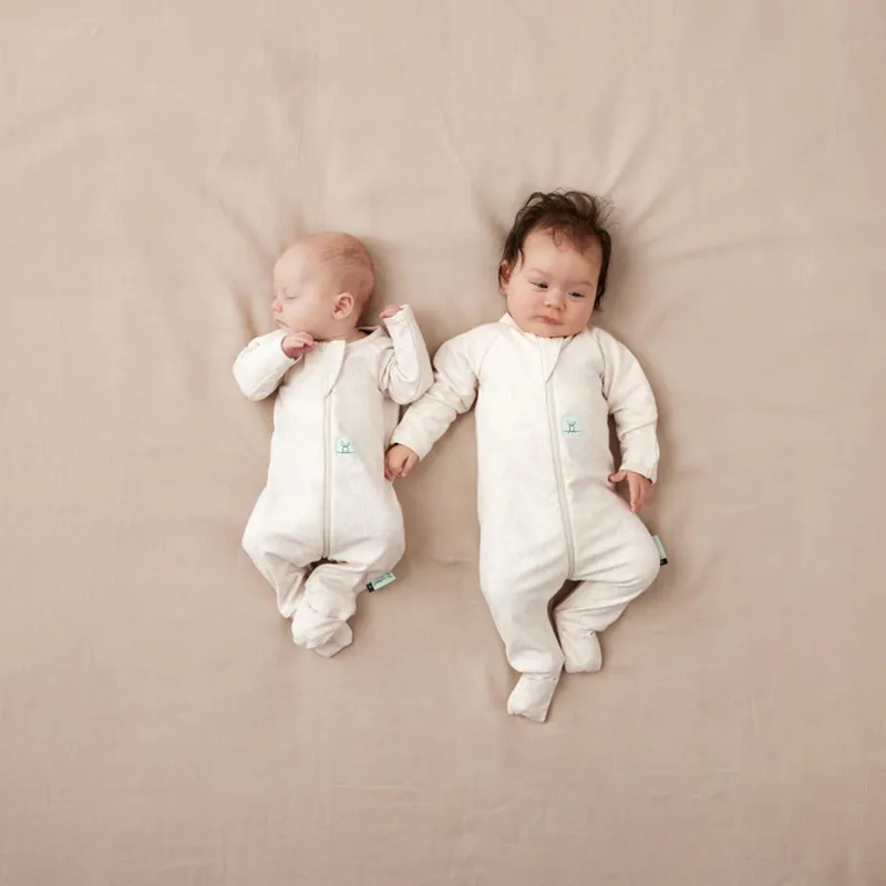 ErgoPouch Baby-Schlafanzug – 0–3 Monate – 1.0 TOG – Oatmeal Marle