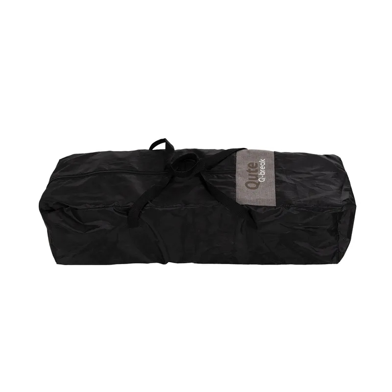 Qute Reisebett Q-Break - Jeans - Taupe / Schwarz