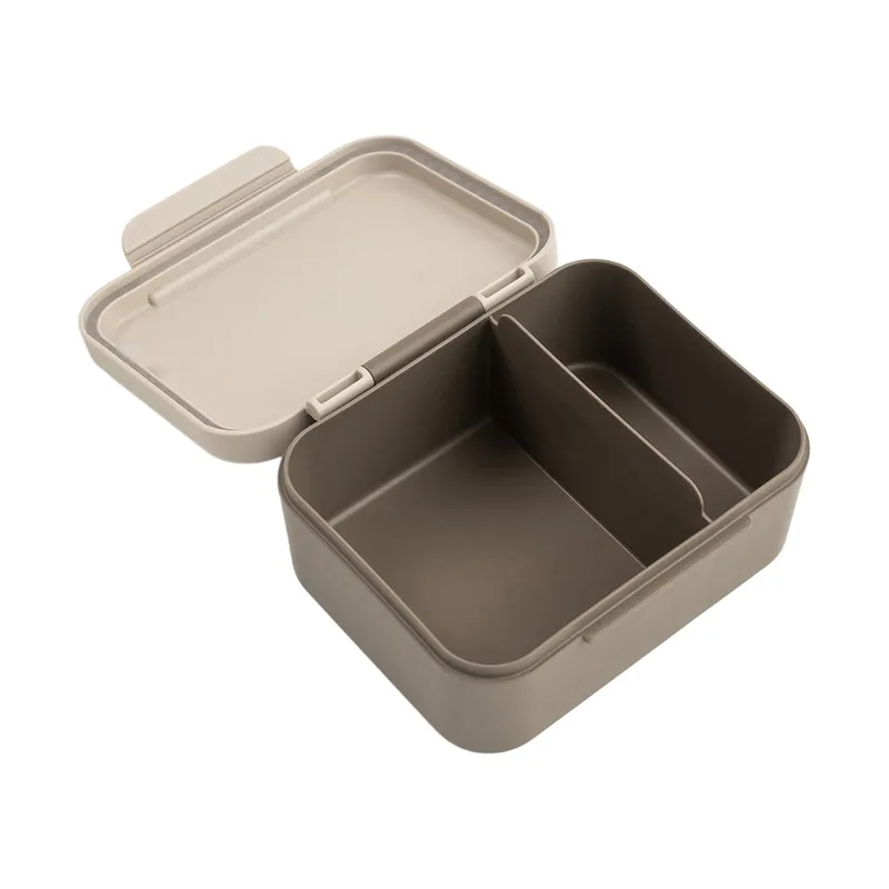Done By Deer Lunchbox mit Snack-Spießen – Tiny Farm - Sand