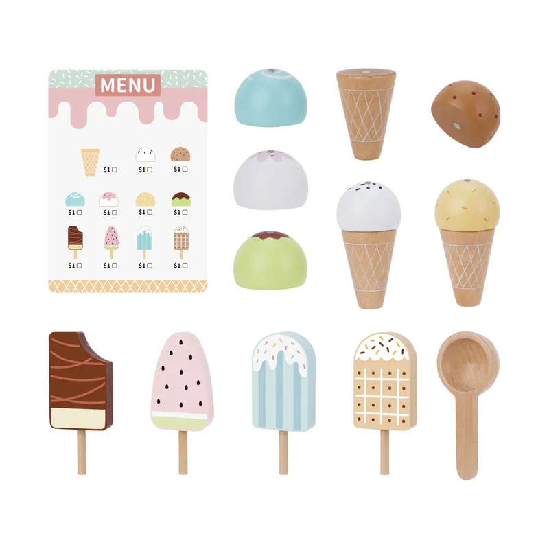 Tooky Toy Eisstand - Holz