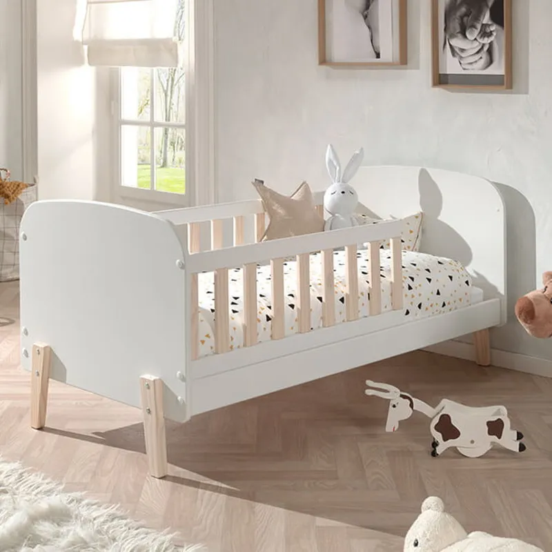 Vipack Kiddy Kleinkindbett Weiß 70 x 140 cm