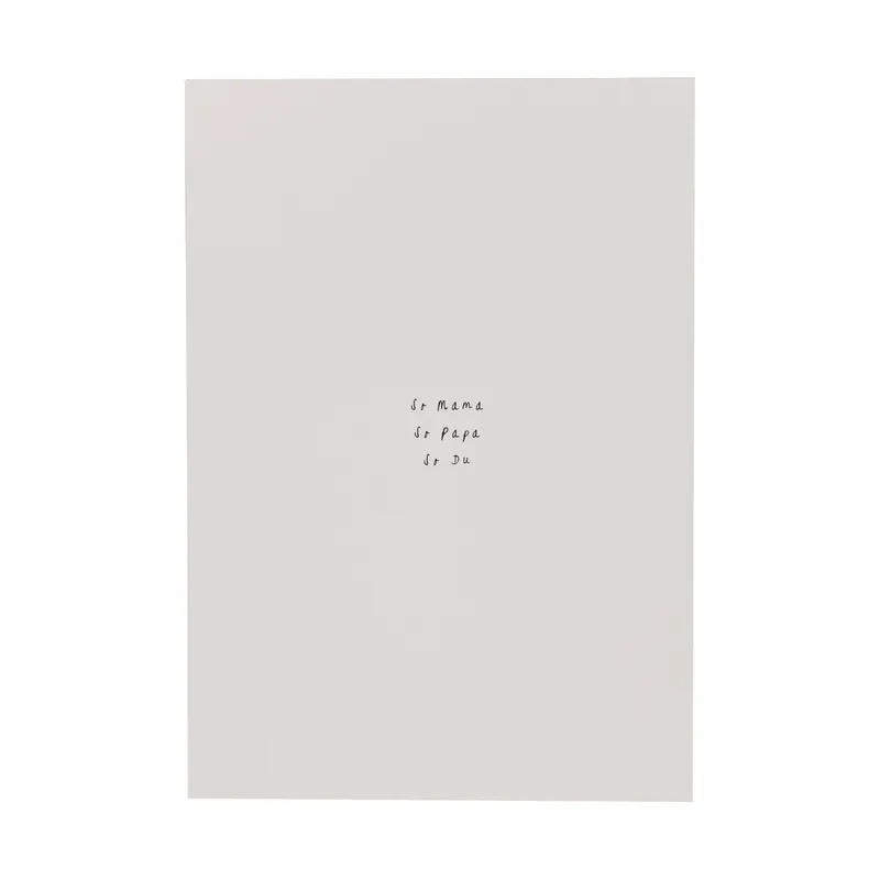 Ikpakjein Poster A4 - So Mama, So Papa, So Du