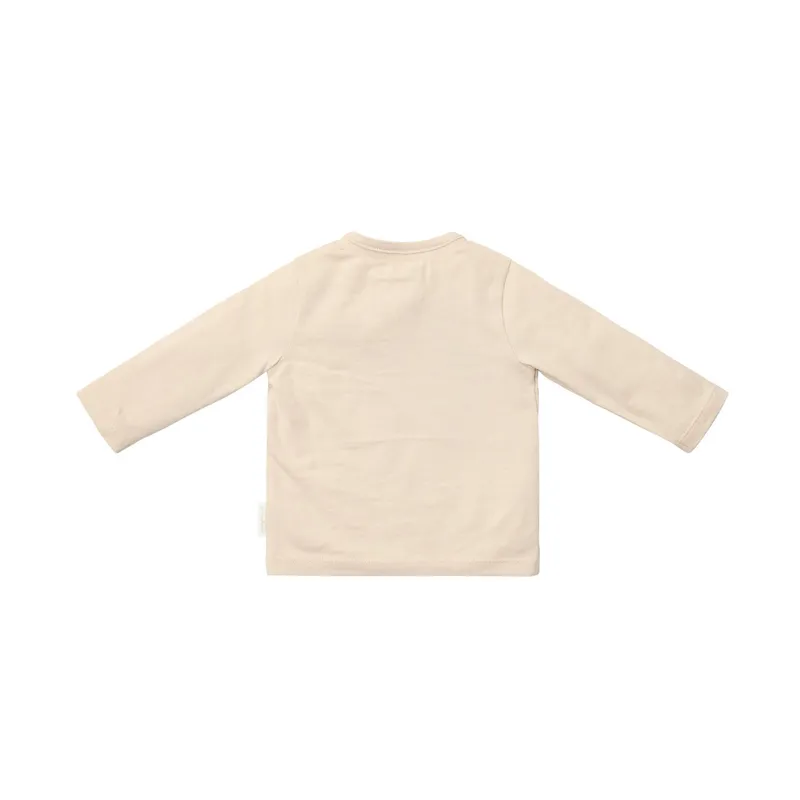 Little Dutch Langarm T-Shirt - Little Goose - Größe 74 - Sand