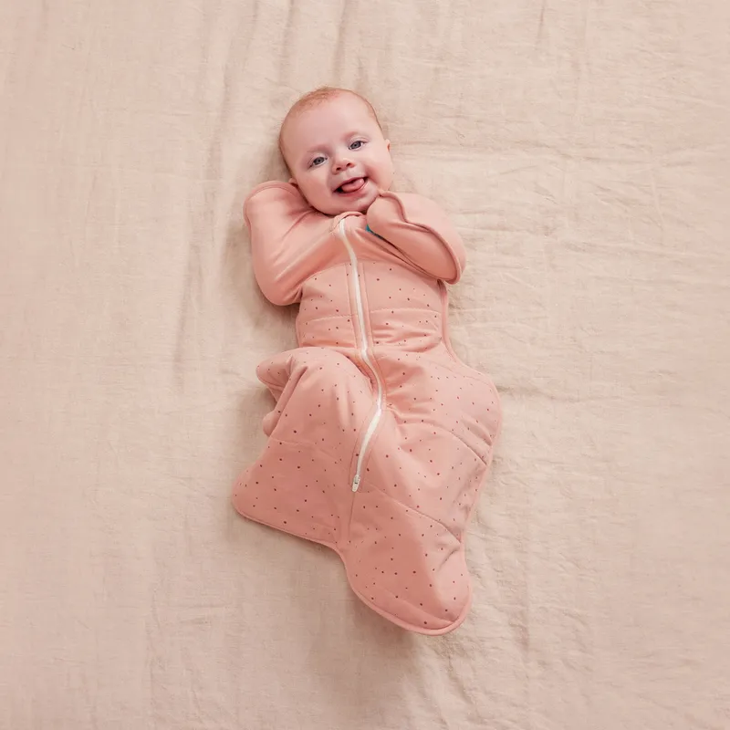 Love To Dream SwaddleUp™ 2.5 TOG - Stufe 1 - Größe M - Rose Pebble