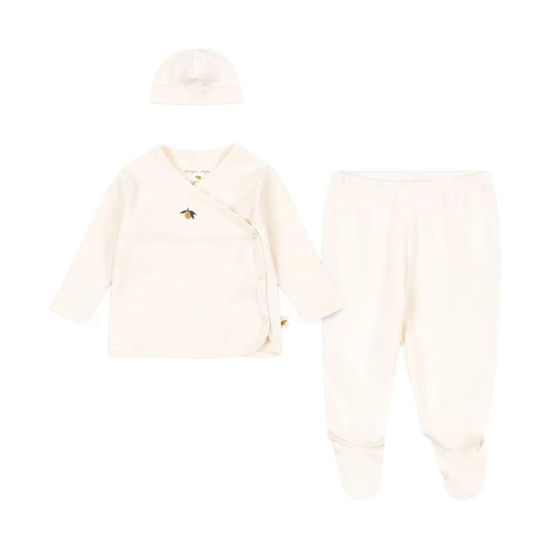 Konges Sløjd Take Me Home Newborn Set - 3 Monate - Antique White