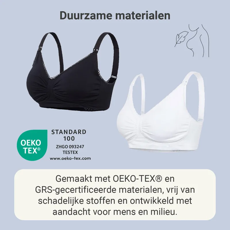 Carriwell Paddel Gel Bügel Still-BH Schwarz Gr. XL