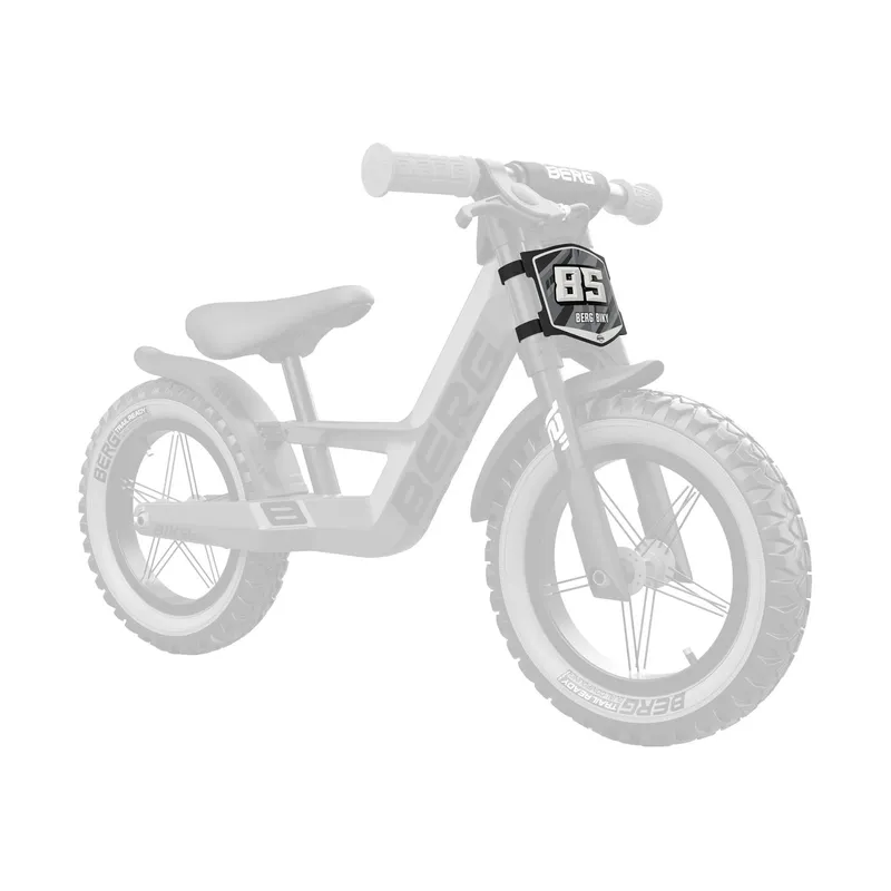 BERG Biky Nummernschild Mit Aufkleber