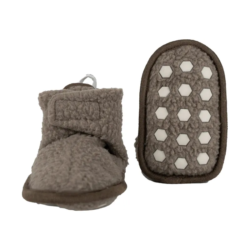 Lodger Hausschuhe - Teddy Fleece - Buffalo - 6-12 Monate