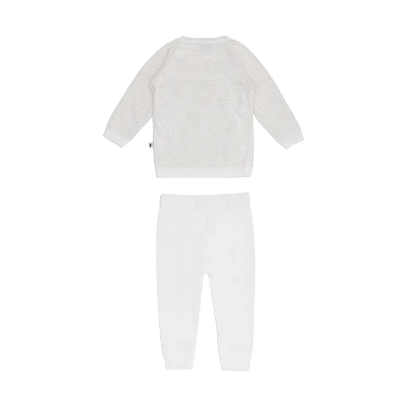 Klein Baby Anzug – Gestrickt - Gr. 56 – Natural White