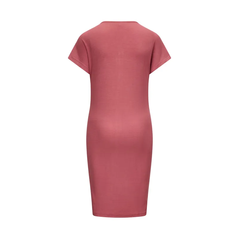 Geburtskleid Bamboo Rib - XS / S - Blush
