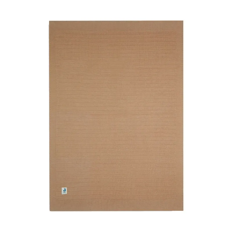 Jollein Pure Knit Bettdecke Biscuit 100 x 150 cm
