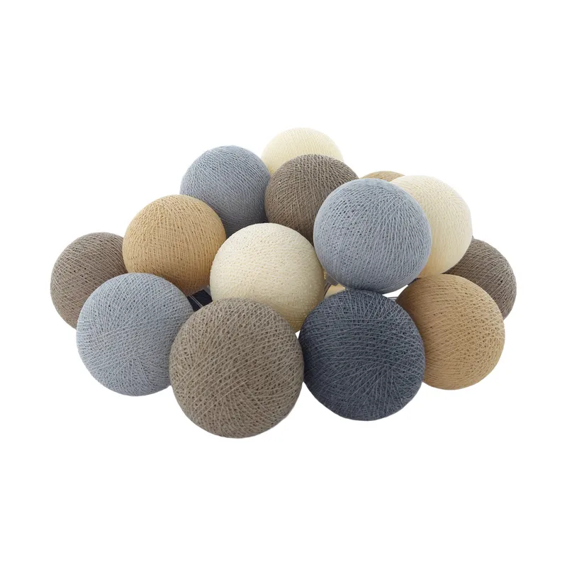 LIFETIME Lichterkette - Cotton Ball Lights