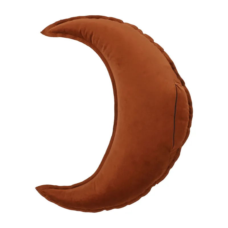 Overseas Moon Velours Kissen - Copper