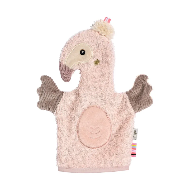Fehn Waschlappen - Flamingo